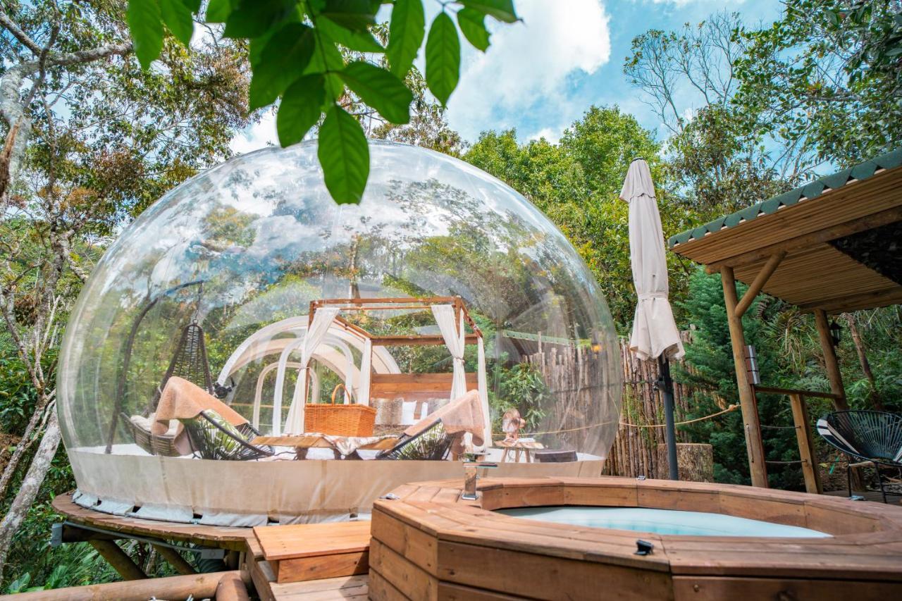 Hotel Bubblesky Glamping Guatapé Zewnętrze zdjęcie