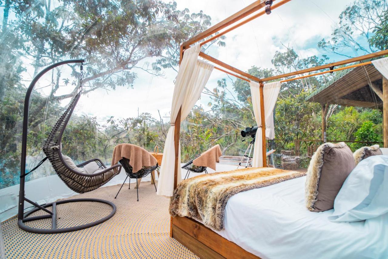Hotel Bubblesky Glamping Guatapé Zewnętrze zdjęcie